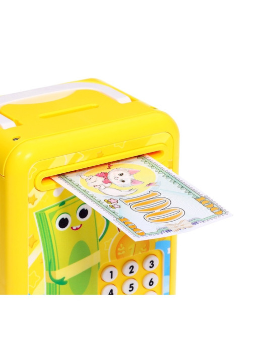 Музыкальная игрушка ZABIAKA «Супер сейф», жёлтый