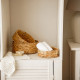 Корзины для хранения SL Home, плетёные, ручной работы, 3 шт.: 21×21×7 см, 25×25×10 см, 29×29×11 см