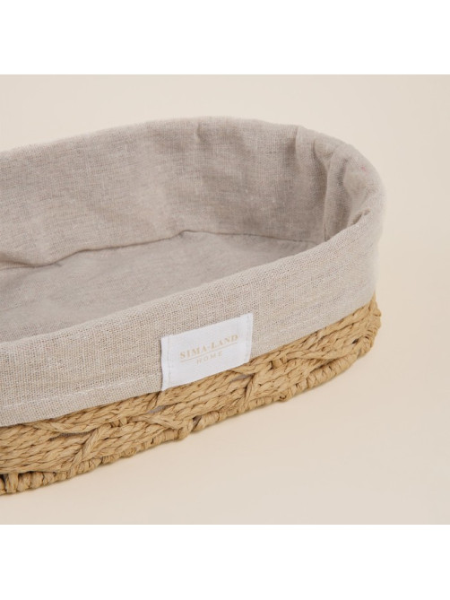 Корзины для хранения SL Home, плетёные, ручной работы, 3 шт., 26×16×7 см, 28×20×10 см, 34×24×11 см