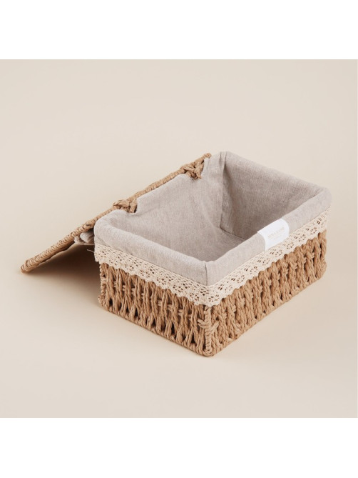 Корзины для хранения SL Home, плетёные, ручной работы, 3 шт.: от 18×12×8 см до 26×20×12 см