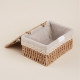 Корзины для хранения SL Home, плетёные, ручной работы, 3 шт.: от 18×12×8 см до 26×20×12 см