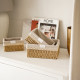 Корзины для хранения SL Home, плетёные, ручной работы, 3 шт.: 18×12×9,5, 22×16.5×10,5, 26×20×11.5