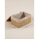 Корзина для хранения SL Home, плетёная, ручной работы, 35×25×19 см
