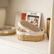 Корзины для хранения SL Home, плетёные, ручной работы, 3 шт., 26×16×7 см, 28×20×10 см, 34×24×11 см