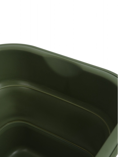 Корзина - столик maclay 2 в 1, складная, 47×28.5×23.5 см, зелёная