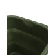 Корзина - столик maclay 2 в 1, складная, 47×28.5×23.5 см, зелёная