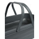 Корзина - столик maclay 2 в 1, складная, 47×28.5×23.5 см, серая