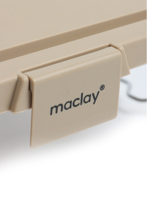 Корзина - столик maclay 2 в 1, складная, 47×28.5×23.5 см, бежевая
