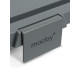 Корзина - столик maclay 2 в 1, складная, 47×28.5×23.5 см, серая