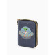 Кошелёк на молнии Выбражулька «Космос», 8.5×2.5×10.5 см, детский, синий