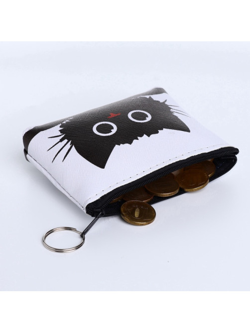 Кошелёк детский «Котики», маленький, монетница, МИКС