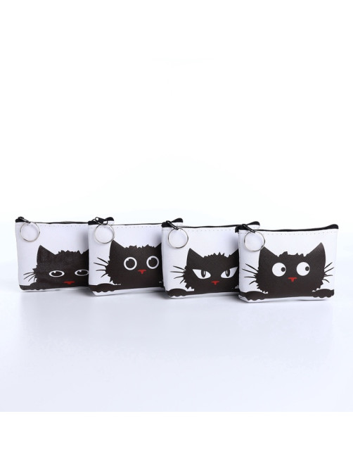 Кошелёк детский «Котики», маленький, монетница, МИКС