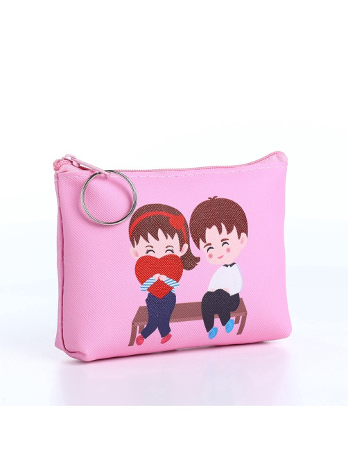 Кошелёк детский LOVE, монетница, на молнии, МИКС