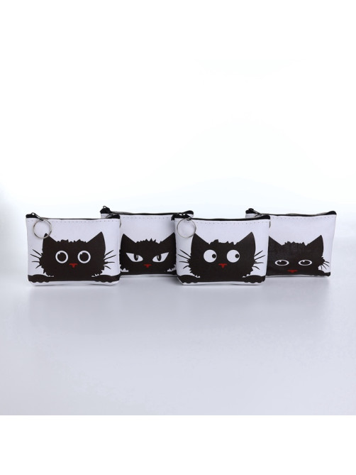 Кошелёк детский «Котики», маленький, монетница, МИКС
