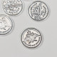 Сувенир кошельковый металл «Российская авиация», набор 5 шт., 2×2 см