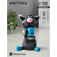 Фигурка полистоун «Кот с кружкой», 8 см