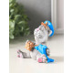 Фигурка полистоун «Кот капитан», 6.3×8.7×7.5 см