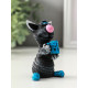 Фигурка полистоун «Кот с кружкой», 8 см