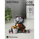 Фигурка полистоун «Кот на рыбалке», 10 см