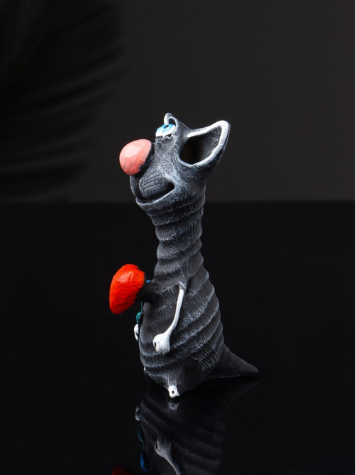 Фигурка полистоун «Кот романтик», 8×5×5 см
