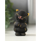 Фигурка керамика «Котик милашка», 7 см, чёрный