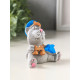 Фигурка полистоун «Кот капитан», 6.3×8.7×7.5 см