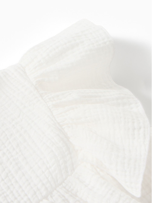 Комплект для девочки (блузка и брюки) MINAKU, белый, рост 104 см