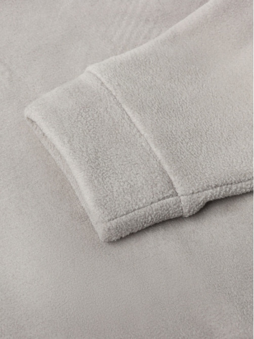 Костюм флисовый (худи и брюки) детский MINAKU: Fleece Soft, графит, рост 122 см