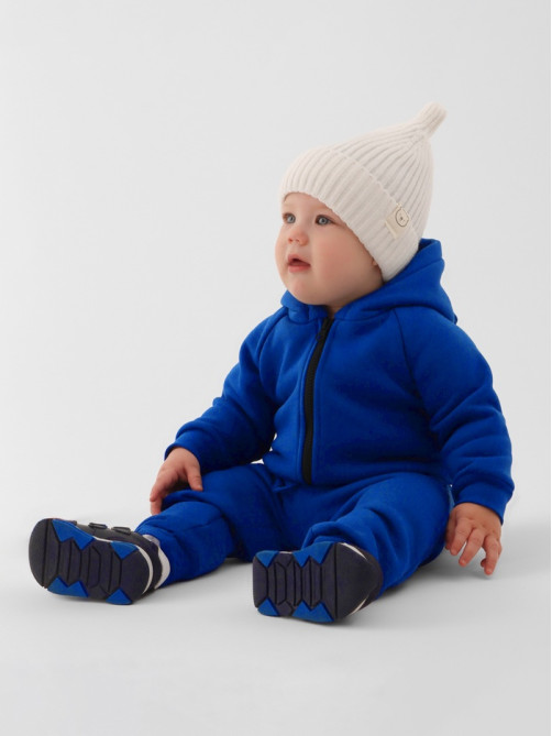 Костюм детский (толстовка, брюки) «Крошка Я» Blueberry, рост 68-74 см, синий