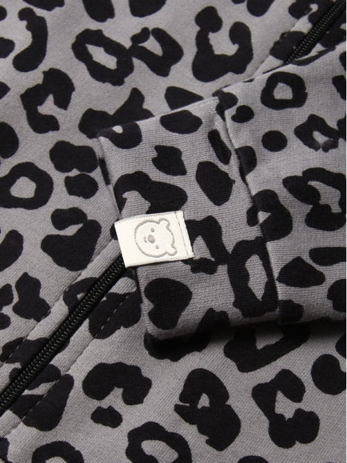 Костюм для девочки (толстовка, брюки) «Крошка Я» Trendy grey, рост 62-68