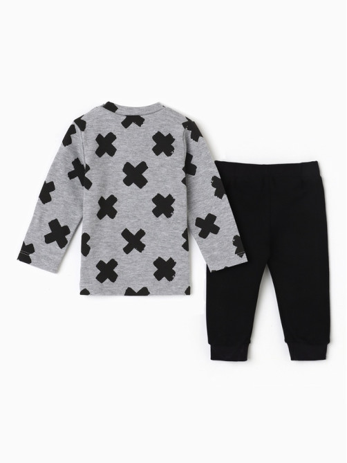 Костюм детский (джемпер, брюки) «Крошка Я» Stylish boy, рост 80-86 см