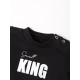 Комплект для мальчика, (джемпер, брюки, шапочка) «Крошка Я» Small King, рост 74-80, чёрный