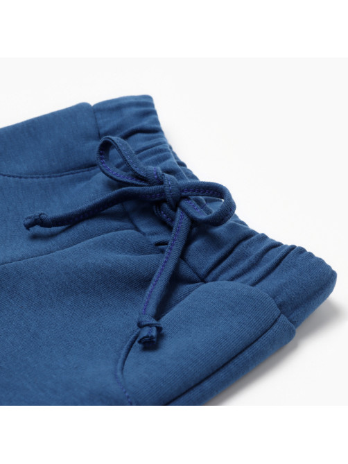 Костюм детский (толстовка, брюки) «Крошка Я» Blueberry, рост 62-68 см, синий, молочный