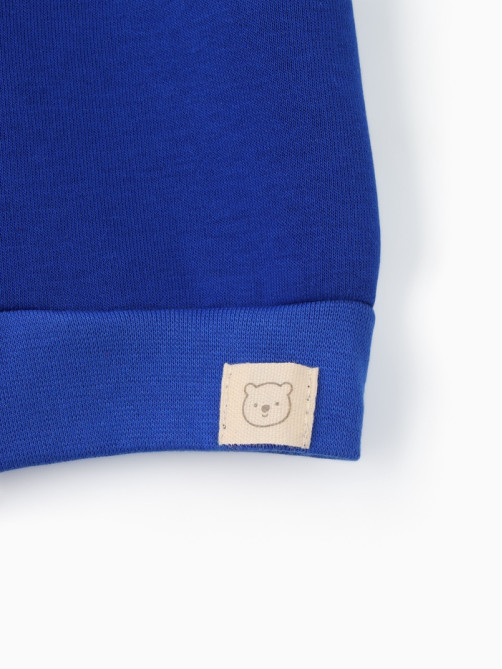 Костюм детский (толстовка, брюки) «Крошка Я» Blueberry, рост 62-68 см, синий