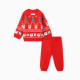 Костюм детский (джемпер, штаны) вязаный «Крошка Я» Xmas, рост 98-104 см