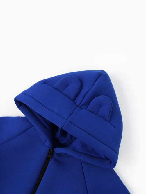 Костюм детский (толстовка, брюки) «Крошка Я» Blueberry, рост 68-74 см, синий