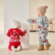 Костюм детский (джемпер, штаны) вязаный «Крошка Я» Xmas, рост 98-104 см