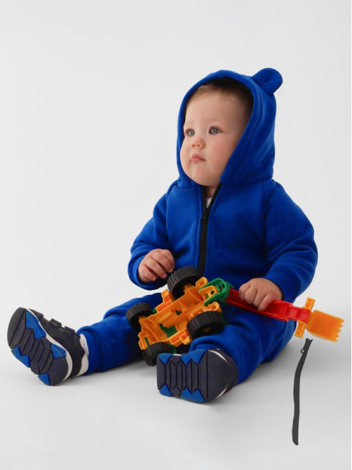 Костюм детский (толстовка, брюки) «Крошка Я» Blueberry, рост 68-74 см, синий
