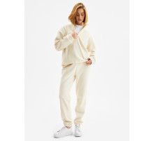 Костюм женский (анорак, брюки) MINAKU: Fleece Soft, размер 46, бежевый