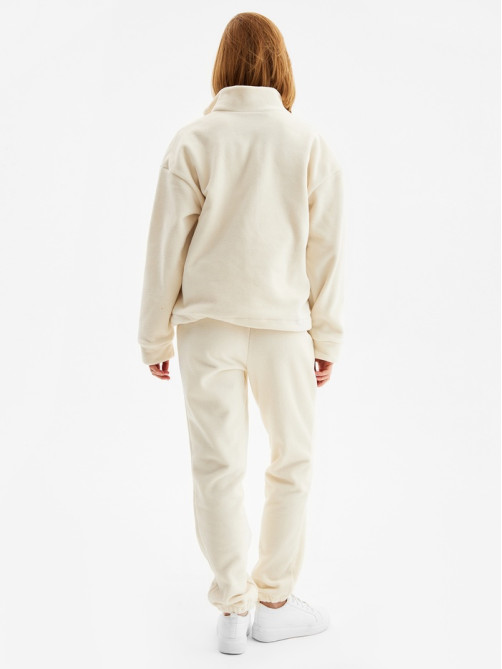 Костюм женский (анорак, брюки) MINAKU: Fleece Soft, размер 42, бежевый
