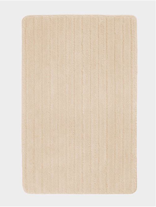 Коврик Savanna, 50×80 см, ворс 1 см, микрофибра, бежевый