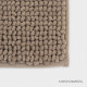 Коврик для дома LaDо́m, букли, плотность 1100 г, 50×80 см, коричневый