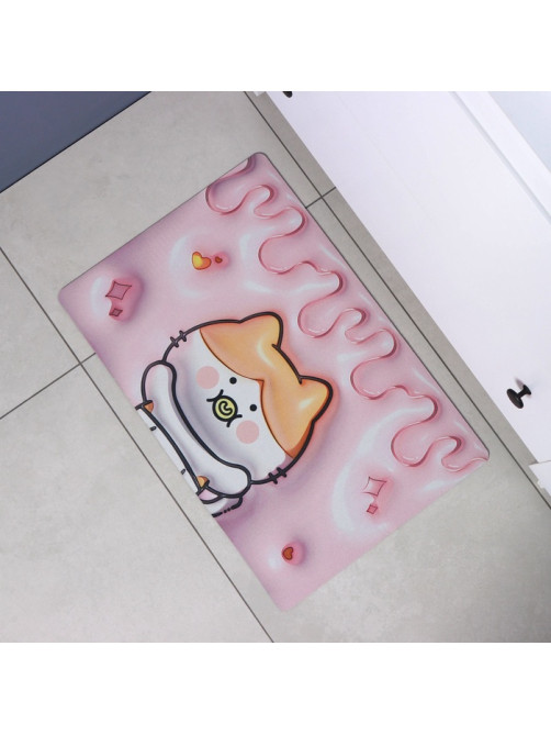 Коврик для дома Доляна Baby, влаговпитывающий, 40×60 см, розовый