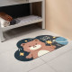 Коврик диатомитовый Доляна Cute Bear, влаговпитывающий, 49×78 см, серый