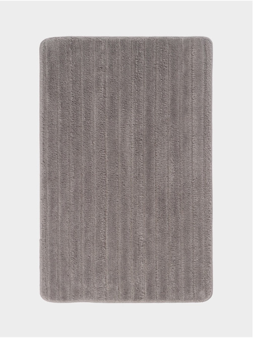 Коврик Savanna, 50×80 см, ворс 1 см, микрофибра, серый
