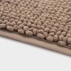 Коврик для дома LaDо́m, букли, плотность 1100 г, 50×80 см, коричневый