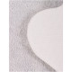 Коврик Savanna Cloud, 58×82 см, ворс 2 см, микрофибра, серый