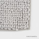 Коврик для дома LaDо́m, букли, плотность 1100 г, 50×80 см, серый