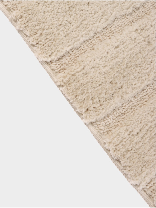 Коврик Savanna, 40×60 см, ворс 2 см, микрофибра, бежевый