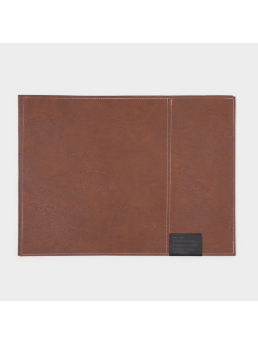 Салфетки под горячее Magistro, 2 шт., двухсторонние, экокожа, хлопок, 47.5×35.5 см